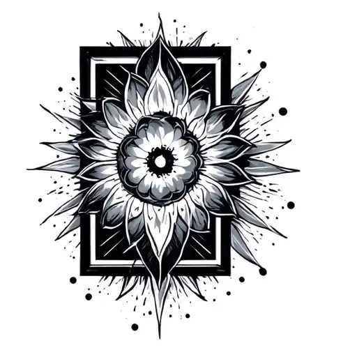 Rectangle Frame Tattoo 578+ Rectangular Tattoo Ideas in 2025 - BlackInk AI