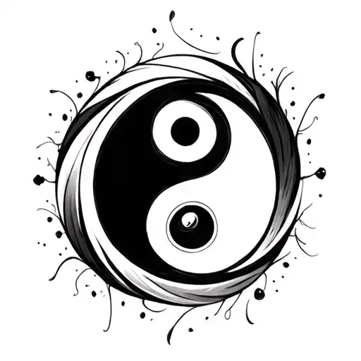 want a drawing for a tattoo, I want a ying and yang tattoo but I want my girlfriend Esperanza to be apart of it and me J tattoo design idea
