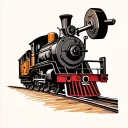 train, weights, strong tattoo design idea