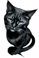 Cataleya tattoo design idea