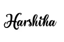 "Harshitha" tattoo design idea