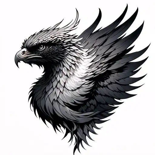 fenix tattoo design idea