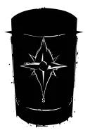 compass design tattoo design idea