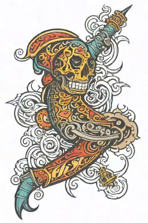 hot rod sleeve featuring Mckeag style tattoo tattoo design idea