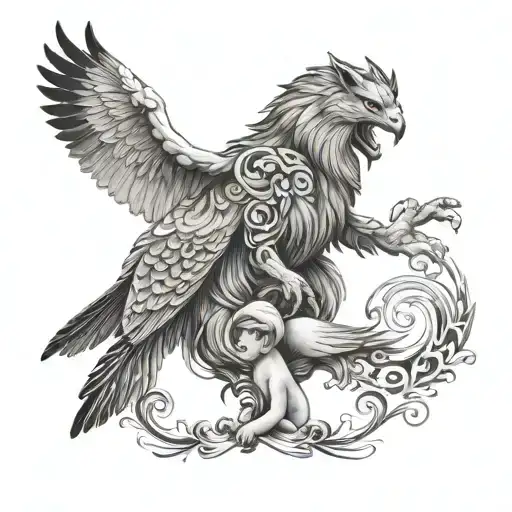 Tattoo for father and daughter that represents strength  tattoo design idea