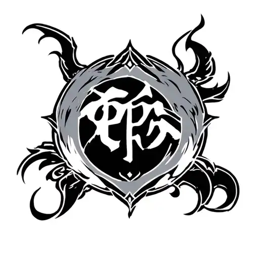 Anime Logo tattoo design idea