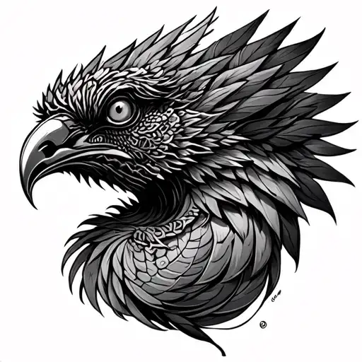 Quetzal and Kukulkan tattoo design idea