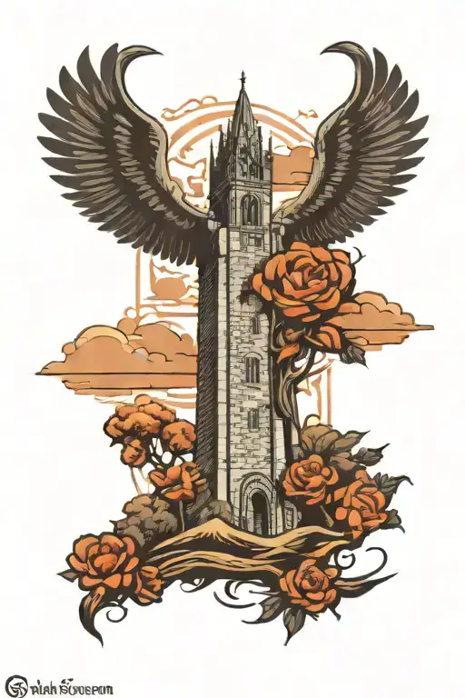 Wallace monument Stirling tattoo design idea