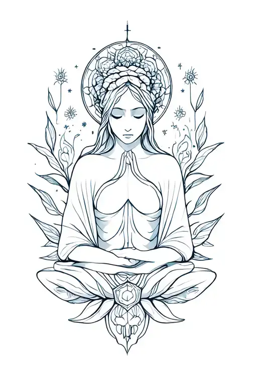 symbolizing patience  tattoo design idea