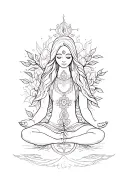 symbolizing patience  tattoo design idea