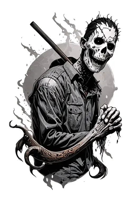 dead by daylight tattoo design idea