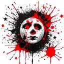 fortune favors the bold starry night backdrop scenery tattoo design idea