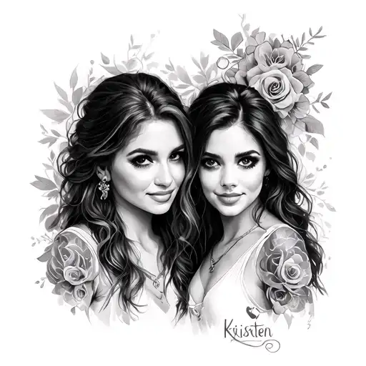 i love Kristen and Christina tattoo design idea