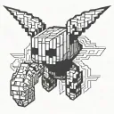 Gaming, Ori Game, Minecraft tattoo design idea