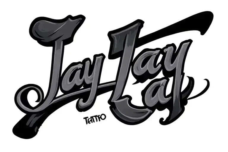 the name Jay Jay tattoo design idea