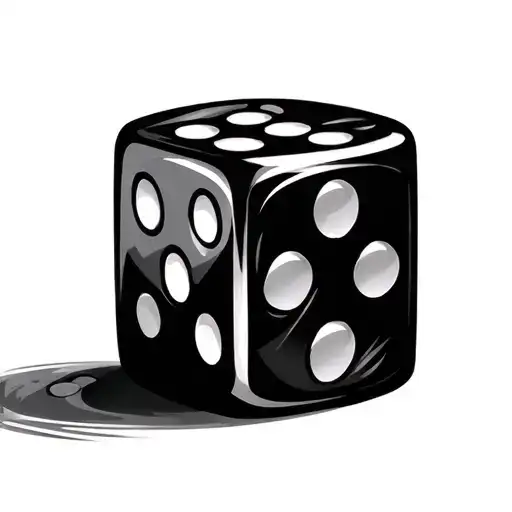 Gamblers lifestyle dice tattoo tattoo design idea