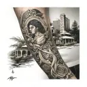 forearm Anderson stand sure tattoo design idea