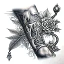 forearm Anderson stand sure tattoo design idea