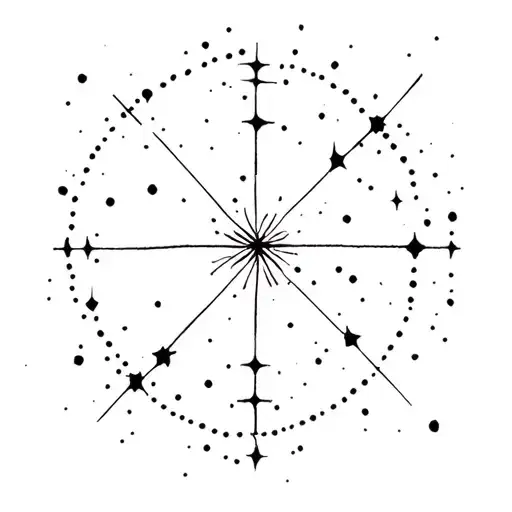 Pleiades tattoo design idea