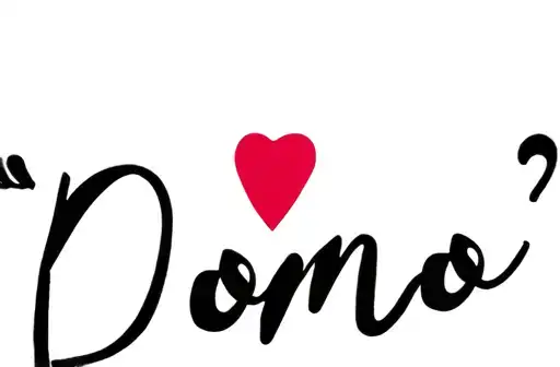 "Domo♡
" tattoo design idea