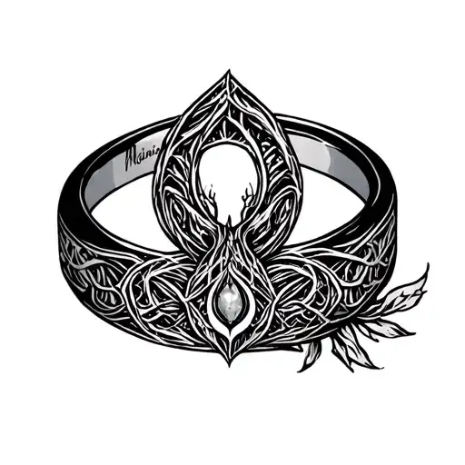 Malenia elden ring tattoo tattoo design idea