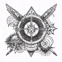 İnternet Explorer Logo Tattoo Design tattoo design idea