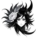 Sukuna Face tattoo design idea