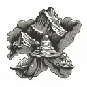Antarctica tattoo design idea