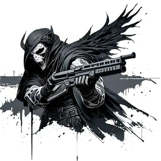 apex legends wraith tattoo design idea