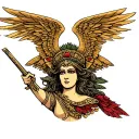 goddess hera in war mode A second tattoo design idea
