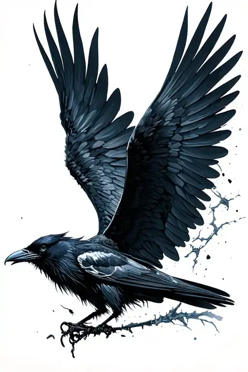 Ice Nine Kills Spencer Charnas, the crow, With withered wings and broken bones A flight for the fallen, flies the crow tattoo design idea