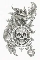 Generate references for a tattoo on the wrist in Slavic style, the tattoo should carry the meaning of the fight against hypocrisy tattoo design idea