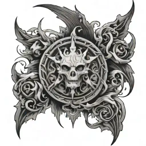 Arcane tattoo design idea