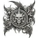 Arcane tattoo design idea