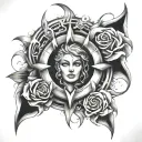 Arcane tattoo design idea