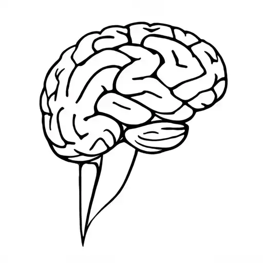 brain adhd tattoo design tattoo design idea