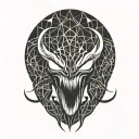 Venom tattoo design idea