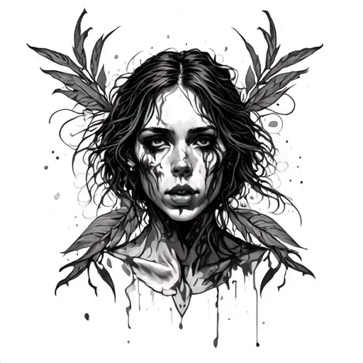 Survivor Of Abuse tattoo design idea