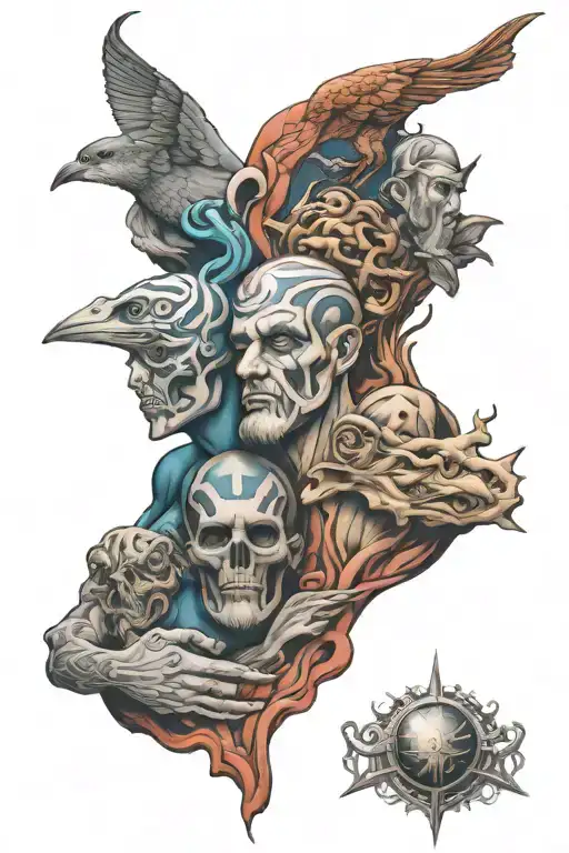 Brotherhood tattoo design idea