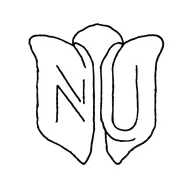 "NJ" Small scallop shell pattern tattoo design idea