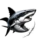 Sand Tiger Shark tattoo design idea