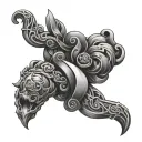 Bdsm tattoo design idea