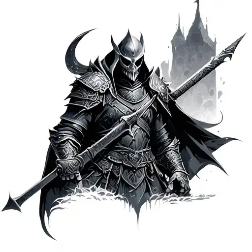 Dark Souls tattoo design idea