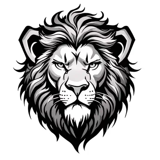 Hercules Lion tattoo design idea