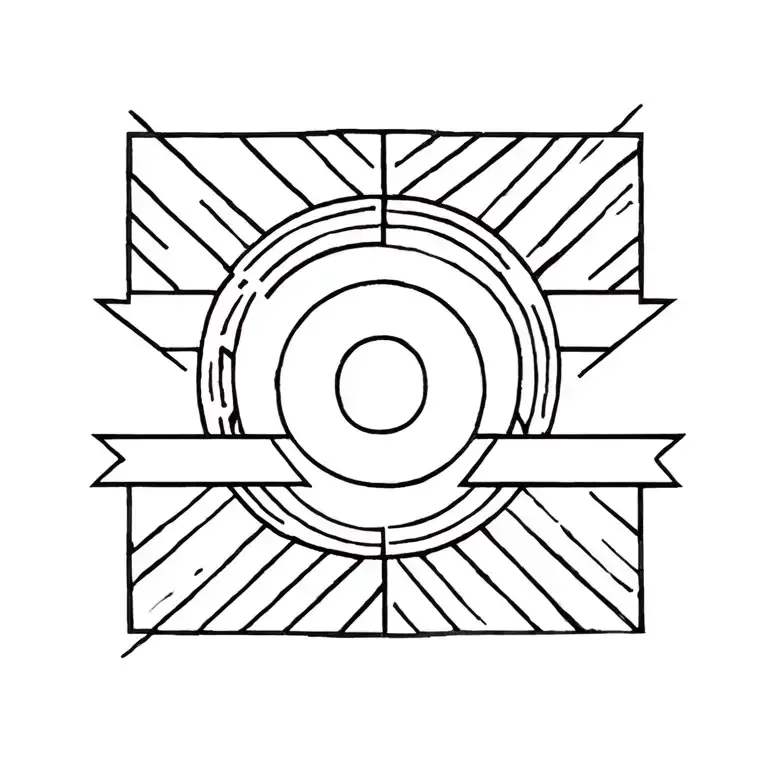 Theo, 06/26/2025 on T and 9:45 a.m. in the O tattoo design idea