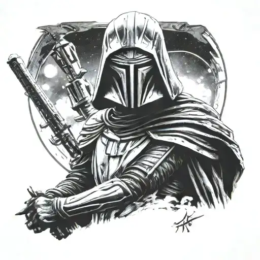 Darth Revan tattoo design idea