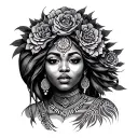 Orisha Obatala tattoo design idea