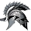Greek Spartan tattoo design idea