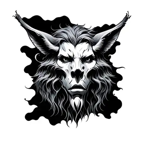 wild soul iluminated mind thinking intelligence power tattoo design idea