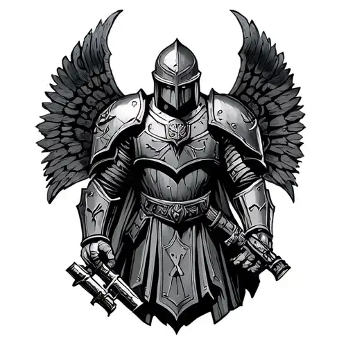 Warhammer 40k imperator tattoo design idea